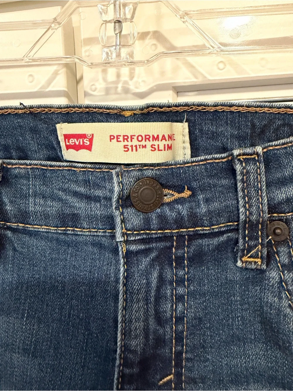 Youth Levi's Dark Blue Jeans